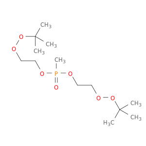 Phosphonic acid, methyl-, bis[2-[(1,1-dimethylethyl)dioxy]ethyl] ester