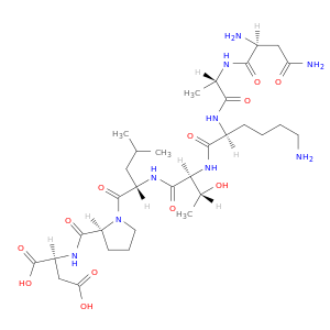L-Aspartic acid, L-asparaginyl-L-alanyl-L-lysyl-L-threonyl-L-leucyl-L-prolyl-
