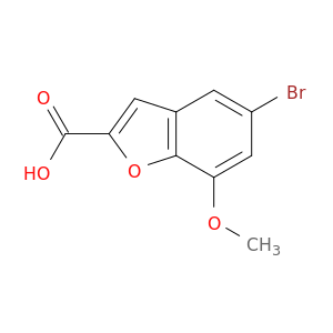 5-溴-7-甲氧基-1-苯并呋喃-2-羧酸