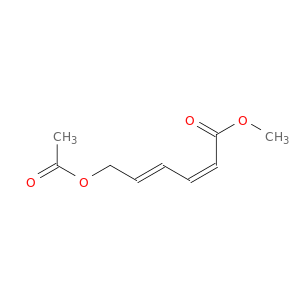 2,4-Hexadienoic acid, 6-(acetyloxy)-, methyl ester, (2Z,4E)-
