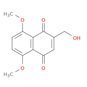 1,4-Naphthalenedione, 2-(hydroxymethyl)-5,8-dimethoxy-