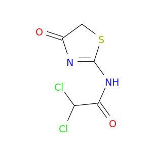 Acetamide, 2,2-dichloro-N-(4,5-dihydro-4-oxo-2-thiazolyl)-