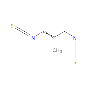 1-Propene, 1,3-diisothiocyanato-2-methyl-