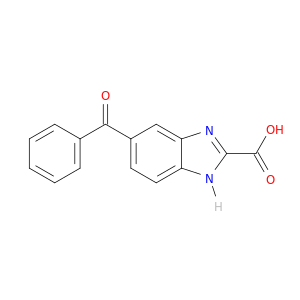 1H-Benzimidazole-2-carboxylic acid, 5-benzoyl-