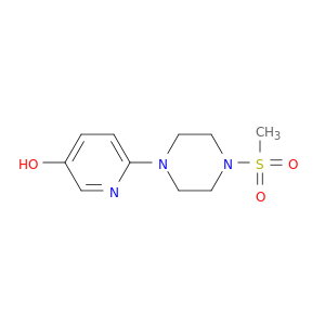 Piperazine, 1-(5-hydroxy-2-pyridinyl)-4-(methylsulfonyl)-