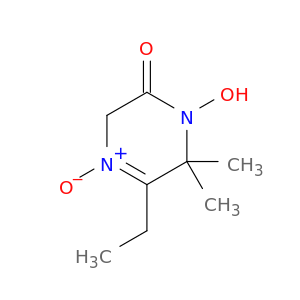 2(1H)-Pyrazinone, 5-ethyl-3,6-dihydro-1-hydroxy-6,6-dimethyl-, 4-oxide