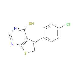 5-(4-chlorophenyl)thieno[2,3-d]pyrimidine-4-thiol