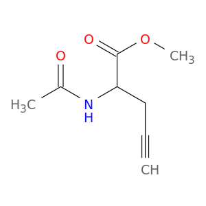 4-Pentynoic acid, 2-(acetylamino)-, methyl ester