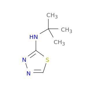 N-(1,1-二甲基乙基)-1,3,4-噻二唑-2-胺