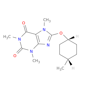 8-((CIS-4-METHYLCYCLOHEXYL)OXY)CAFFEINE