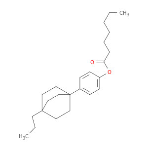 Heptanoic acid, 4-(4-propylbicyclo[2.2.2]oct-1-yl)phenyl ester