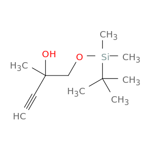 3-Butyn-2-ol, 1-[[(1,1-dimethylethyl)dimethylsilyl]oxy]-2-methyl-