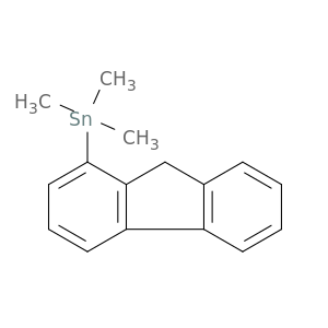 Stannane, 9H-fluorenyltrimethyl-