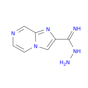 Imidazo[1,2-a]pyrazine-2-carboximidic acid, hydrazide