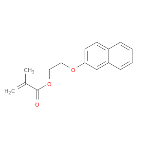 2-Propenoic acid,2-methyl-, 2-(2-naphthalenyloxy)ethyl ester
