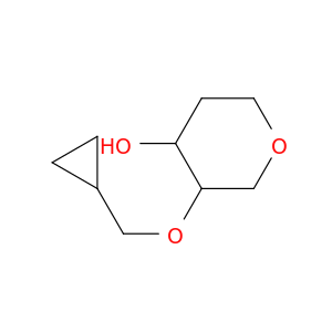 3-(cyclopropylmethoxy)oxan-4-ol