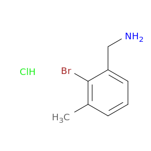 (2-Bromo-3-methylphenyl)methanamine hydrochloride