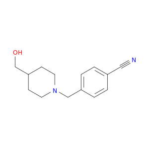 4-(4-羟甲基-哌啶-1-基甲基)-苯甲腈