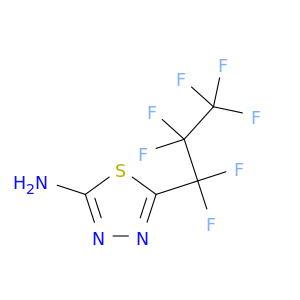 1,3,4-Thiadiazol-2-amine, 5-(heptafluoropropyl)-