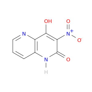 1,5-Naphthyridin-2(1H)-one, 4-hydroxy-3-nitro-