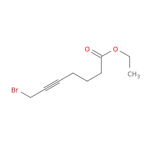 5-Heptynoic acid, 7-bromo-, ethyl ester