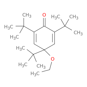 2,5-Cyclohexadien-1-one, 2,4,6-tris(1,1-dimethylethyl)-4-ethoxy-