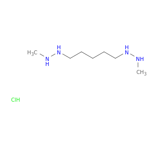 Hydrazine, 1,1'-(1,5-pentanediyl)bis[2-methyl-, hydrochloride