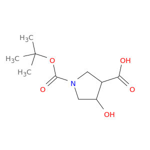 1-[(叔丁氧基)羰基]-4-羟基吡咯烷-3-羧酸