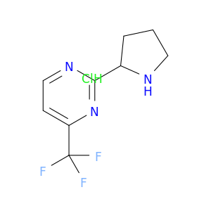 2-(Pyrrolidin-2-yl)-4-(trifluoromethyl)pyrimidine hydrochloride