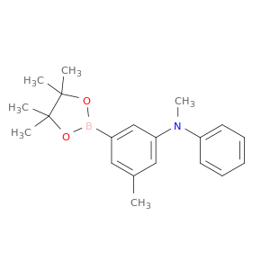 N,3-DIMETHYL-N-PHENYL-5-(4,4,5,5-TETRAMETHYL-1,3,2-DIOXABOROLAN-2-YL) ANILINE