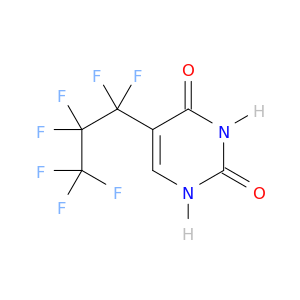 2,4(1H,3H)-Pyrimidinedione, 5-(heptafluoropropyl)-