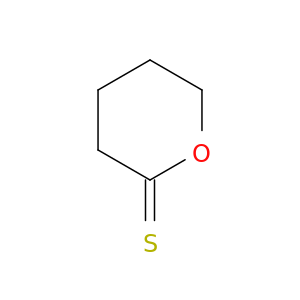 2H-Pyran-2-thione, tetrahydro-