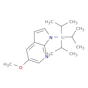 5-Methoxy-1-(triisopropylsilyl)-1H-pyrrolo[2,3-b]pyridine