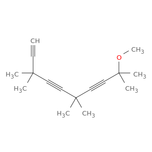 1,4,7-Decatriyne, 9-methoxy-3,3,6,6,9-pentamethyl-