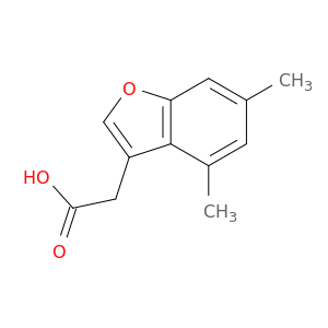 (4,6-二甲基-1-苯并呋喃-3-基)乙酸