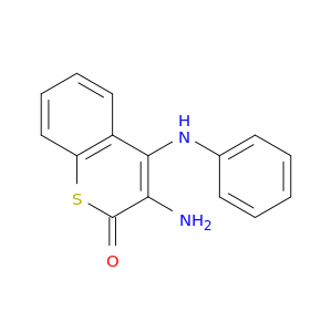3-Amino-4-anilino-1-thiocoumarin