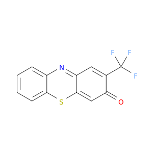 3H-Phenothiazin-3-one, 2-(trifluoromethyl)-