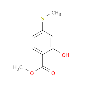 Benzoic acid, 2-hydroxy-4-(methylthio)-, methyl ester