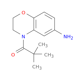 1-(6-Amino-3,4-dihydro-2H-1,4-benzoxazin-4-yl)-2,2-dimethylpropan-1-one