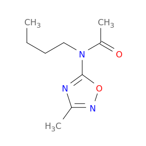Acetamide, N-butyl-N-(3-methyl-1,2,4-oxadiazol-5-yl)-