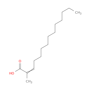 2-Tetradecenoic acid, 2-methyl-
