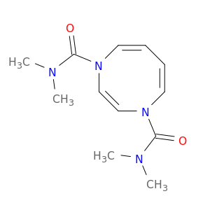 1,4-Diazocine-1,4-dicarboxamide, N,N,N',N'-tetramethyl-