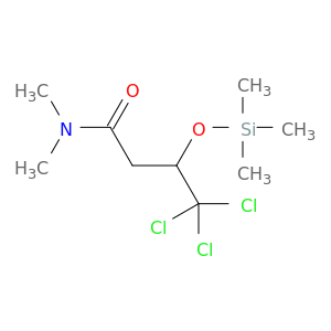 Butanamide, 4,4,4-trichloro-N,N-dimethyl-3-[(trimethylsilyl)oxy]-
