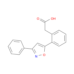 Benzeneacetic acid,2-(3-phenyl-5-isoxazolyl)-