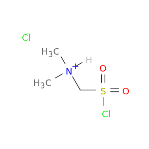 Methanaminium, N-[(chlorosulfonyl)methylene]-N-methyl-, chloride