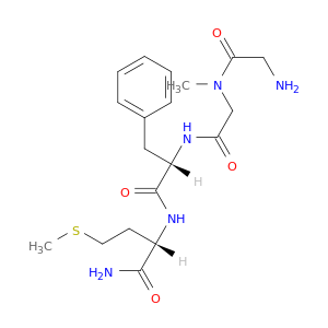 L-Methioninamide, glycyl-N-methylglycyl-L-phenylalanyl-