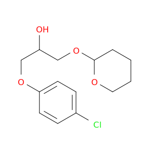 2-Propanol, 1-(4-chlorophenoxy)-3-[(tetrahydro-2H-pyran-2-yl)oxy]-