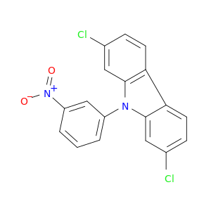 9H-Carbazole, 2,7-dichloro-9-(3-nitrophenyl)-