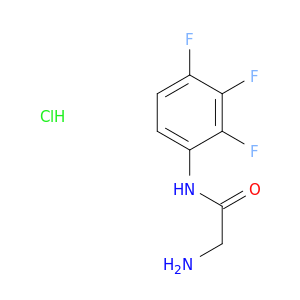 乙酰胺,2-氨基-N-(2,3,4-三氟苯基)-,盐酸盐(1：1)
