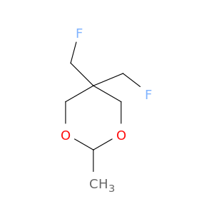 1,3-Dioxane, 5,5-bis(fluoromethyl)-2-methyl-